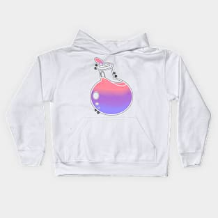 magical bi potion bottle Kids Hoodie